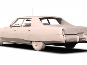 chrysler new yorker brougham sedan 1977 3D Model