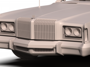 chrysler new yorker brougham sedan 1977 Modèle 3D