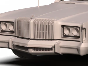 chrysler new yorker brougham sedan 1977 3D Model