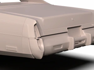 chrysler new yorker brougham sedan 1977 3D Model