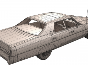 chrysler new yorker brougham sedan 1977 Modèle 3D
