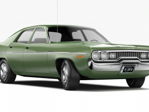 plymouth satellite custom 1971 3D Model