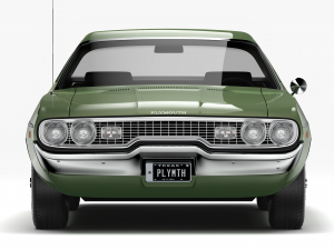 plymouth satellite custom 1971 3D Model