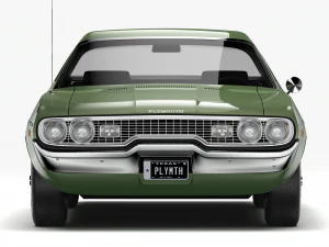 plymouth satellite custom 1971 3D Model