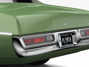 plymouth satellite custom 1971 3D Model