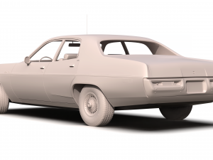 plymouth satellite custom 1971 3D Model