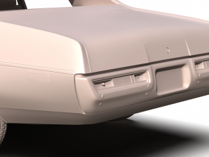 plymouth satellite custom 1971 3D Model