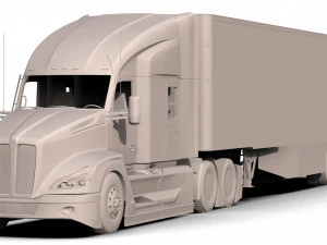 Kenworth T680 Next Gen 2023 3D Model