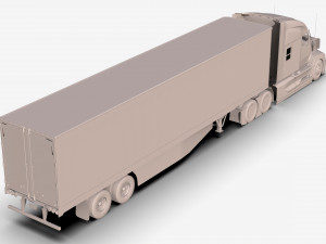 Kenworth T680 Next Gen 2023 Model 3D
