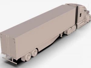 Kenworth T680 Next Gen 2023 3D Model