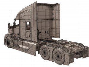 Kenworth T680 Next Gen 2023 Model 3D