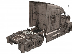 Kenworth T680 Next Gen 2023 Model 3D