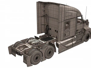 Kenworth T680 Next Gen 2023 3D Model