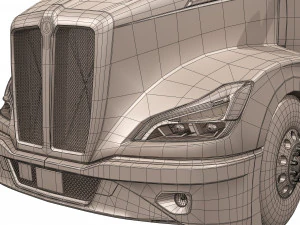 Kenworth T680 Next Gen 2023 3D Model