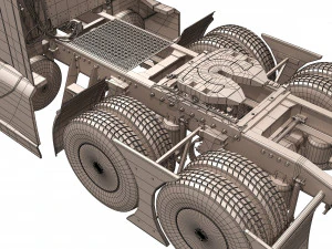 Kenworth T680 Next Gen 2023 3D Model