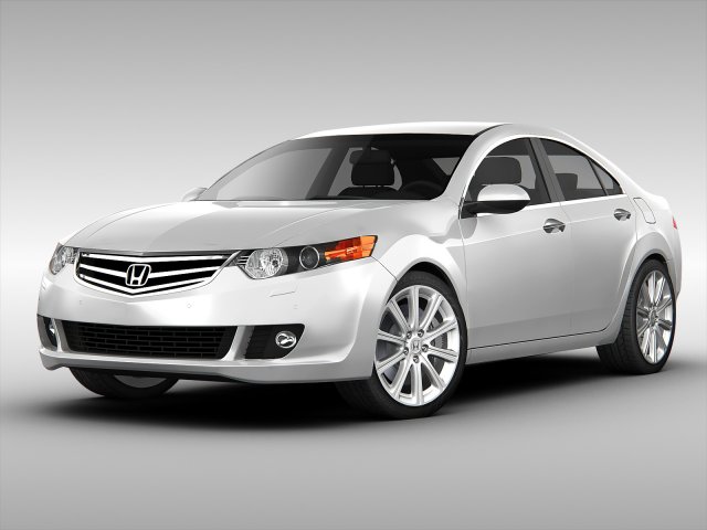 honda accord 2011 Model 3D .c4d .max .obj .3ds .fbx .stl .blend 
