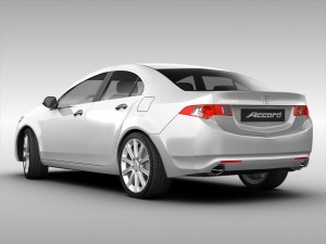 honda accord 2011 Model 3D