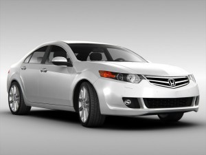 honda accord 2011 Model 3D