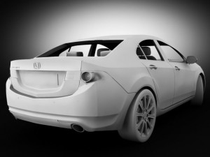 honda accord 2011 Model 3D