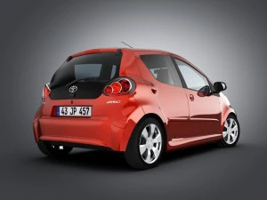 toyota aygo 2013 3D Model