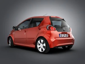 toyota aygo 2013 3D Model
