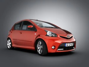 toyota aygo 2013 3D Model