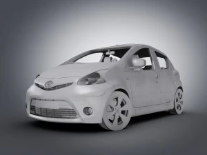 toyota aygo 2013 3D Model