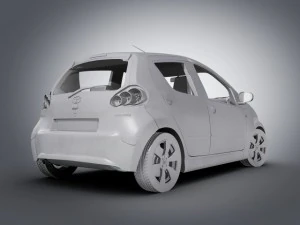 toyota aygo 2013 3D Model