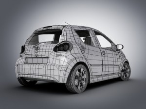 toyota aygo 2013 Model 3D
