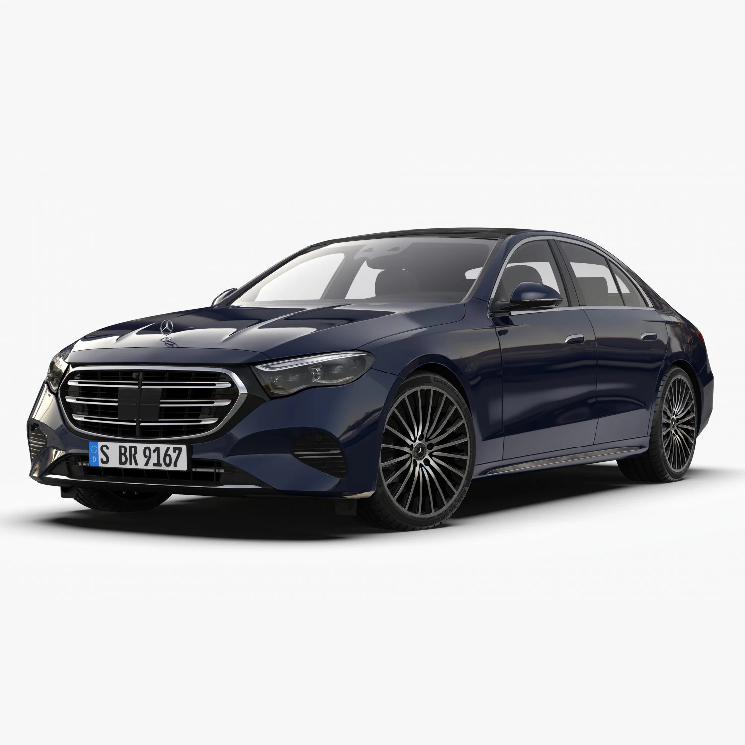 Mercedes Benz E Class 2024 3D Model .c4d .max .obj .3ds .fbx .stl .blend