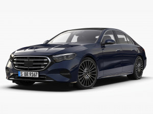 Mercedes Benz E Class 2024 3D Model
