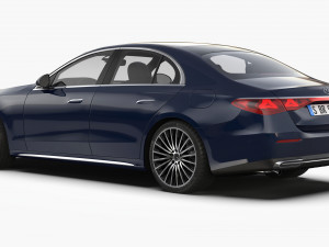 Mercedes Benz E Class 2024 3D Model
