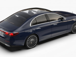 Mercedes Benz E Class 2024 3D Model