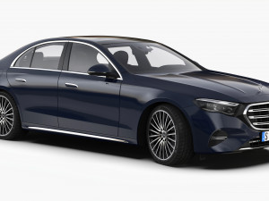 Mercedes Benz E Class 2024 3D Model