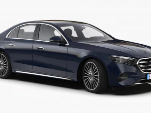 Mercedes Benz E Class 2024 3D Model
