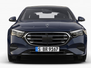 Mercedes Benz E Class 2024 3D Model