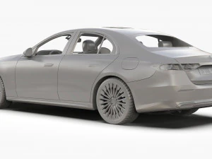 Mercedes Benz E Class 2024 3D Model