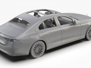 Mercedes Benz E Class 2024 3D Model