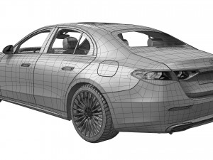 Mercedes Benz E Class 2024 3D Model