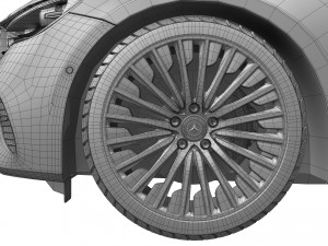 Mercedes Benz E Class 2024 3D Model