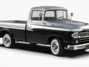 Dodge 100 1960 3D Model