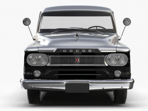Dodge 100 1960 3D Model