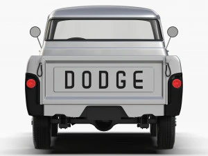 Dodge 100 1960 3D Model