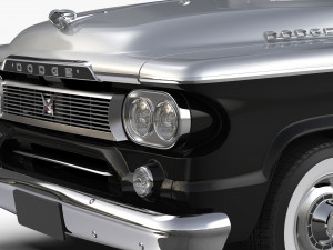 Dodge 100 1960 3D Model
