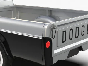 Dodge 100 1960 3D Model