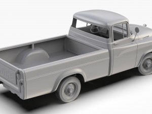 Dodge 100 1960 3D Model