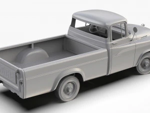 Dodge 100 1960 3D Model