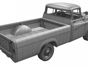 Dodge 100 1960 3D Model
