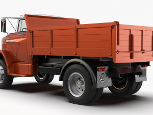 Dodge C600 1967 3D Model