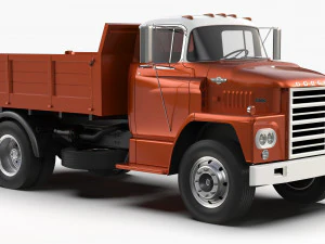 Dodge C600 1967 3D Model